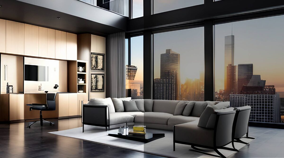 tinted window film image