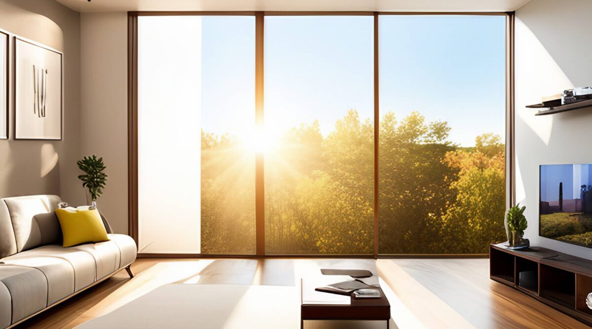 anti glare window film image