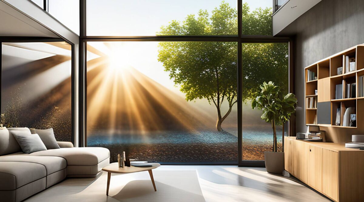 anti glare window film image