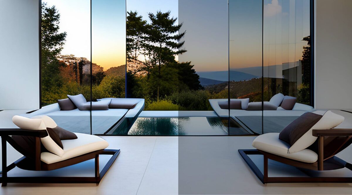 tinted window film image