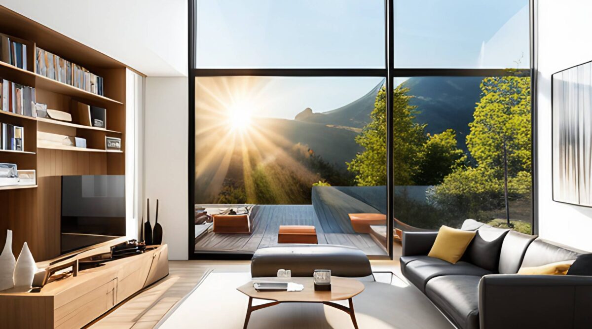 anti glare window film image