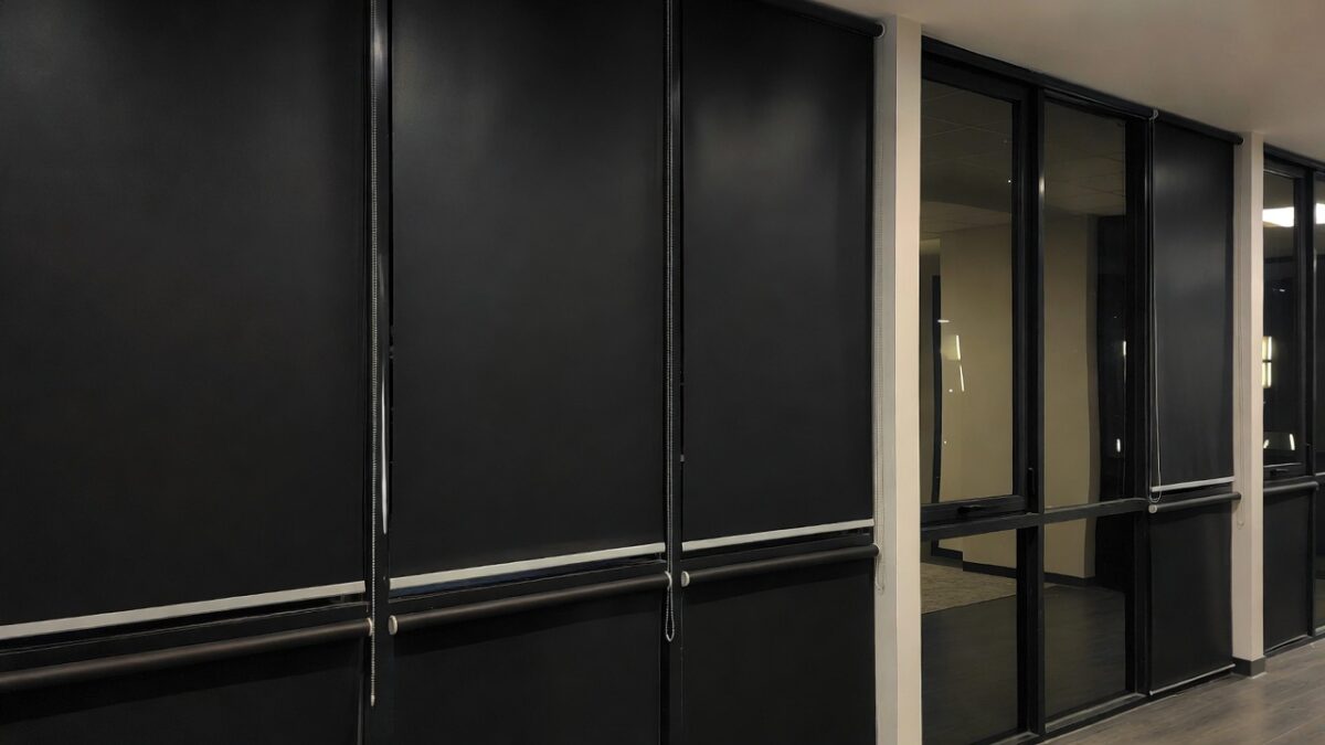 blackout window film image