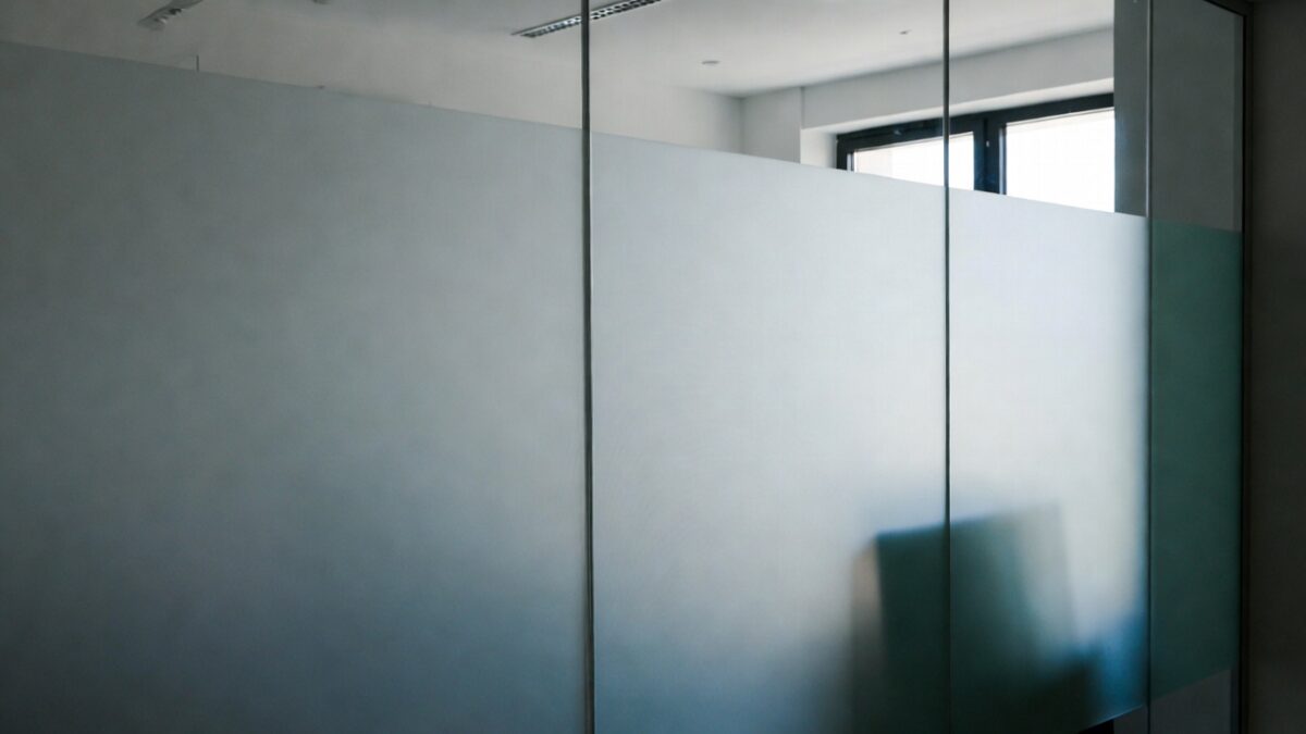 frosted window film image
