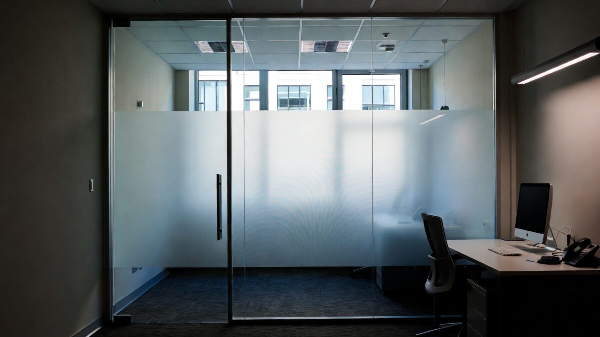 frosted window film image